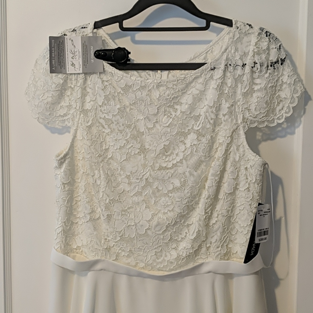 Tea length wedding dress